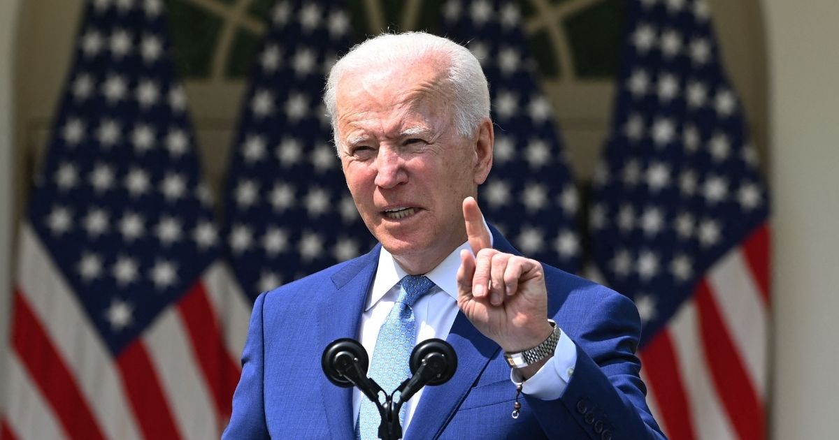 President Joe Biden speaks about gun control in the Rose Garden of the White House in Washington, D.C., on Thursday.