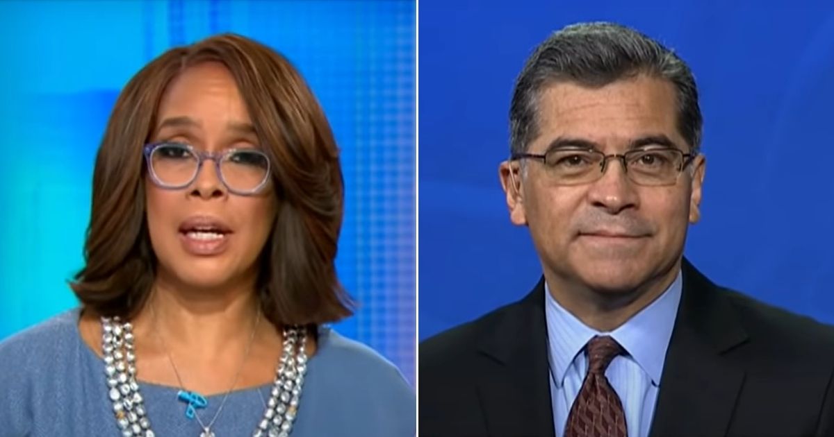 "CBS This Morning" co-host Gayle King interviews Health and Human Services Secretary Xavier Becerra.