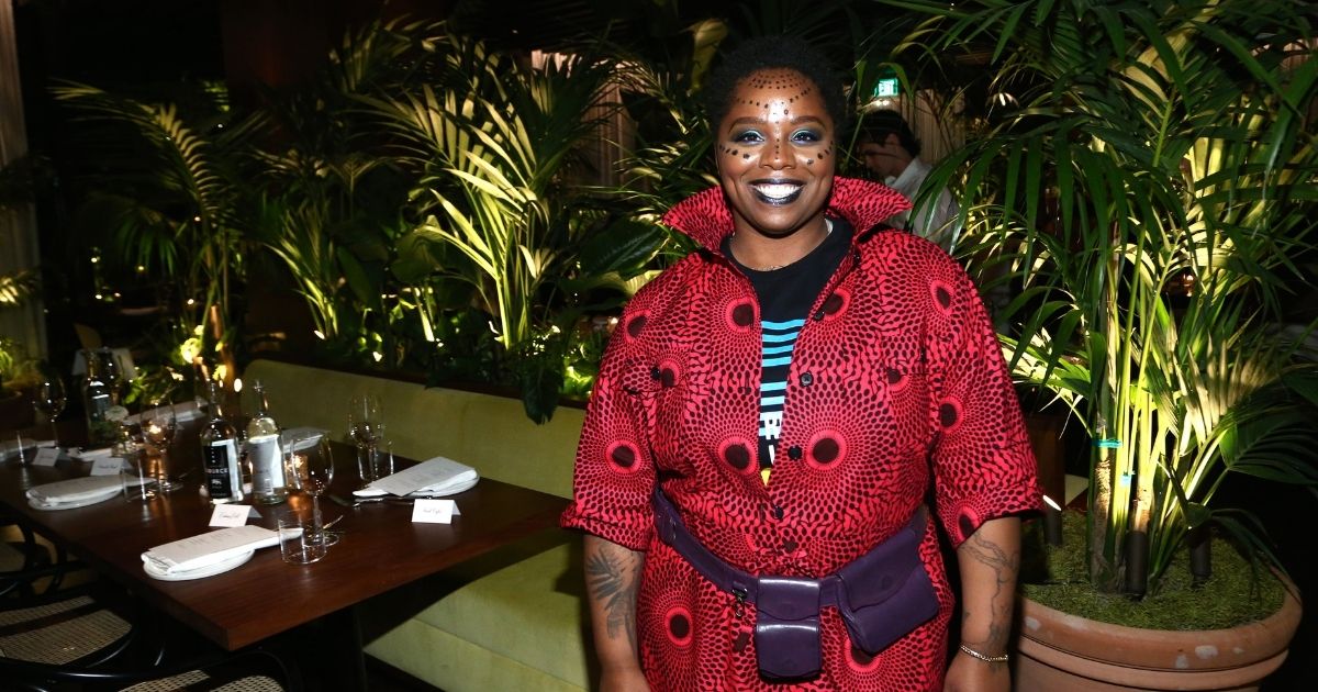 Patrisse Cullors attends the Frieze Project Artist Patrisse Cullors x Summit x Cultured Magazine Dinner at The West Hollywood EDITION on Feb. 13, 2020, in West Hollywood, California.
