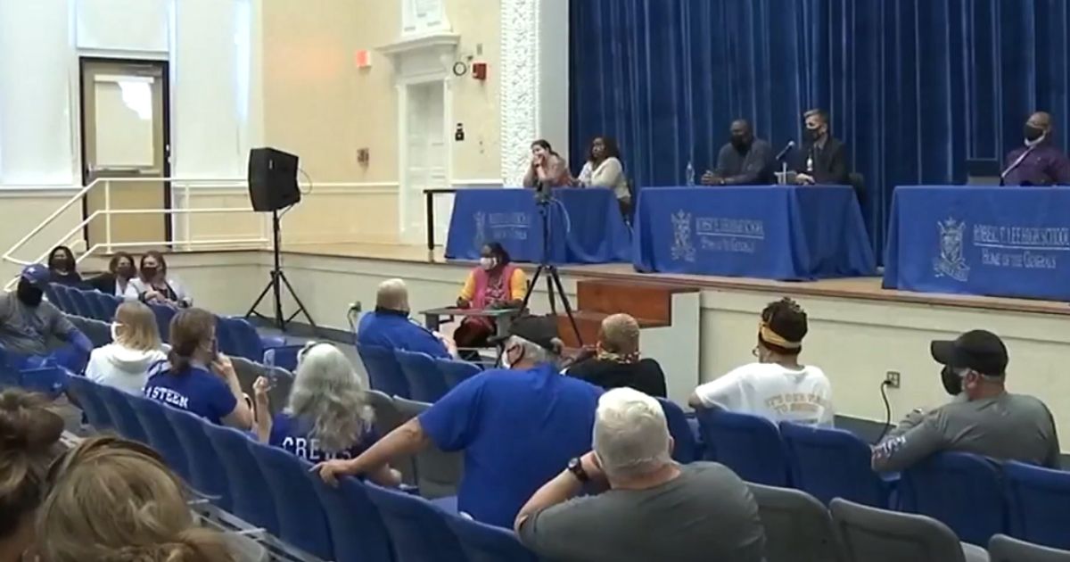 School officials and community members debate changing the name of Robert E. Lee High School in Jacksonville, Florida.