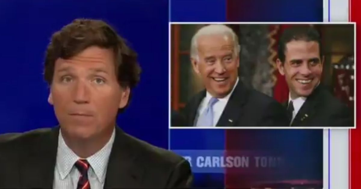 Fox News host Tucker Carlson raised questions regarding Hunter Biden's ability to lie on a background check form and get away with it on his program on Thursday night.