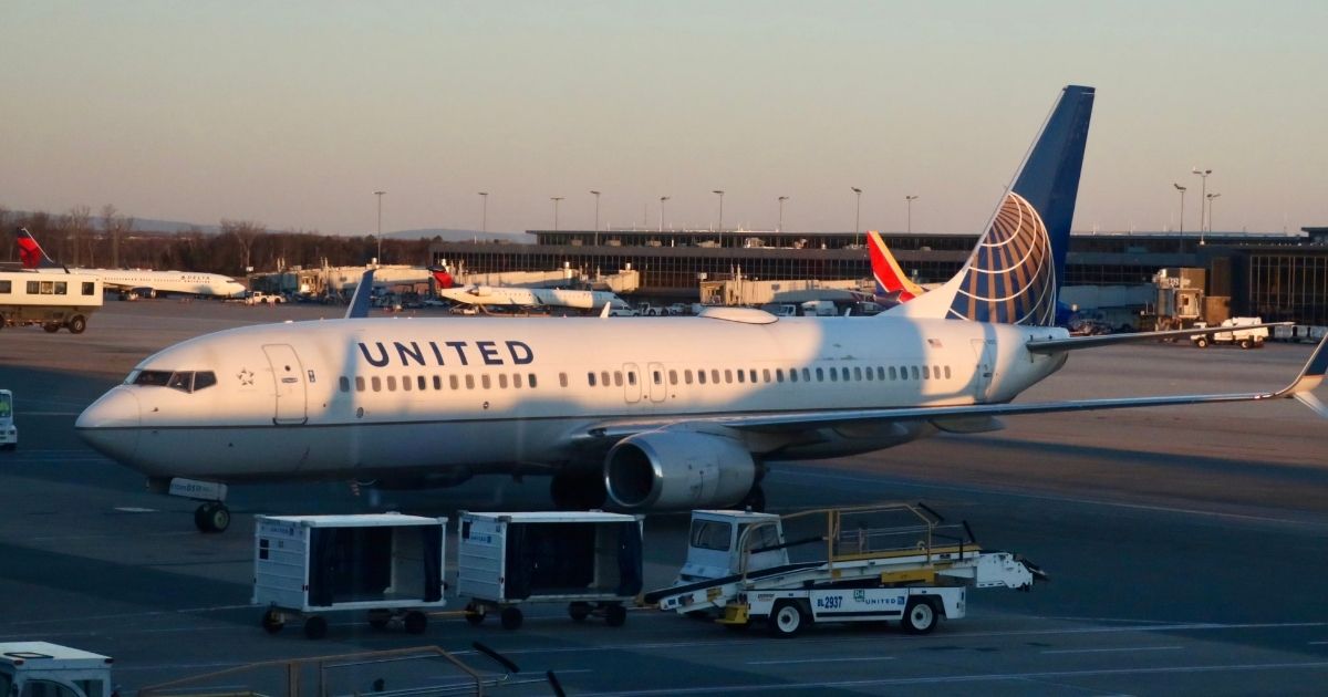 A United Airlines Boeing 737 plane is seen at the gate at Washington's Dulles International Airport in Virginia on March 2.