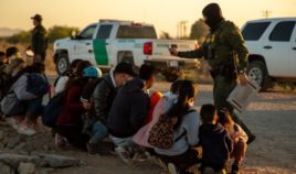 Chief Patrol Agent Chris Clem tweeted images on Monday that show migrants apprehended by the Yuma Sector.