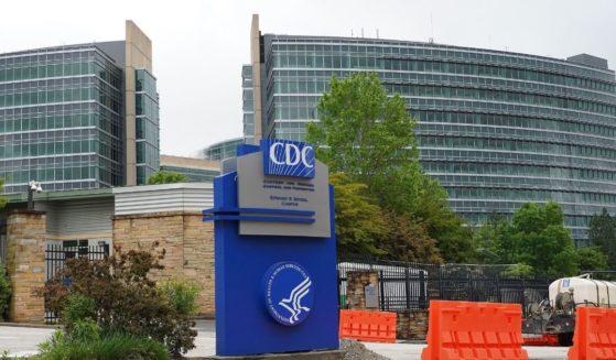 The Centers for Disease Control headquarters in Atlanta are pictured in an April 2020 file photo.