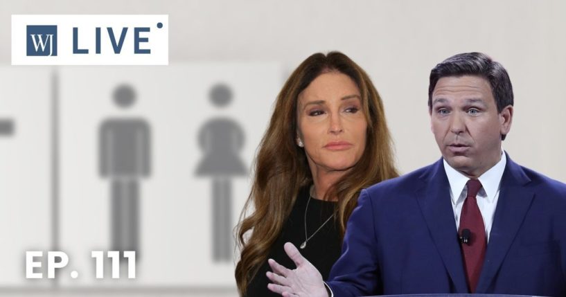 Caitlyn Jenner, left, and Florida Gov. Ron DeSantis appear to agree on a major transgender issue. What will the woke left say about this?