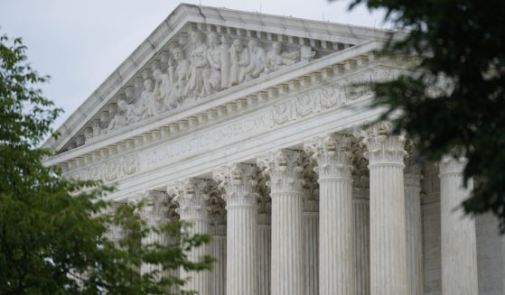 The U.S. Supreme Court building.