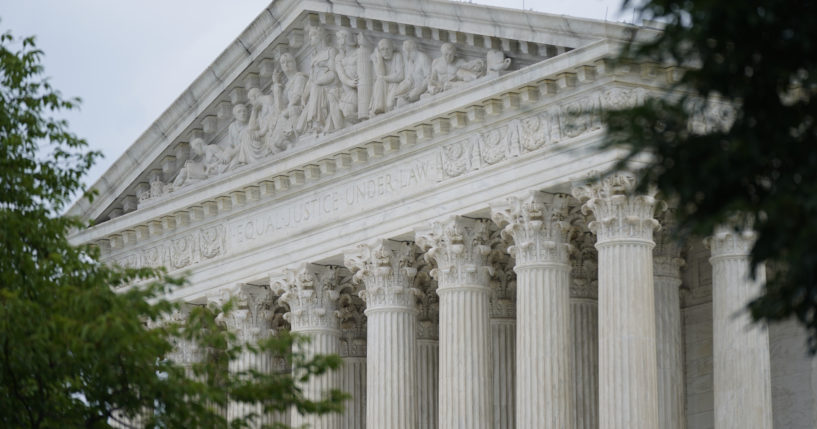 The U.S. Supreme Court building.