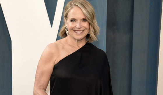 Katie Couric attends the Vanity Fair Oscar Party in Beverly Hills, California, on March 27.