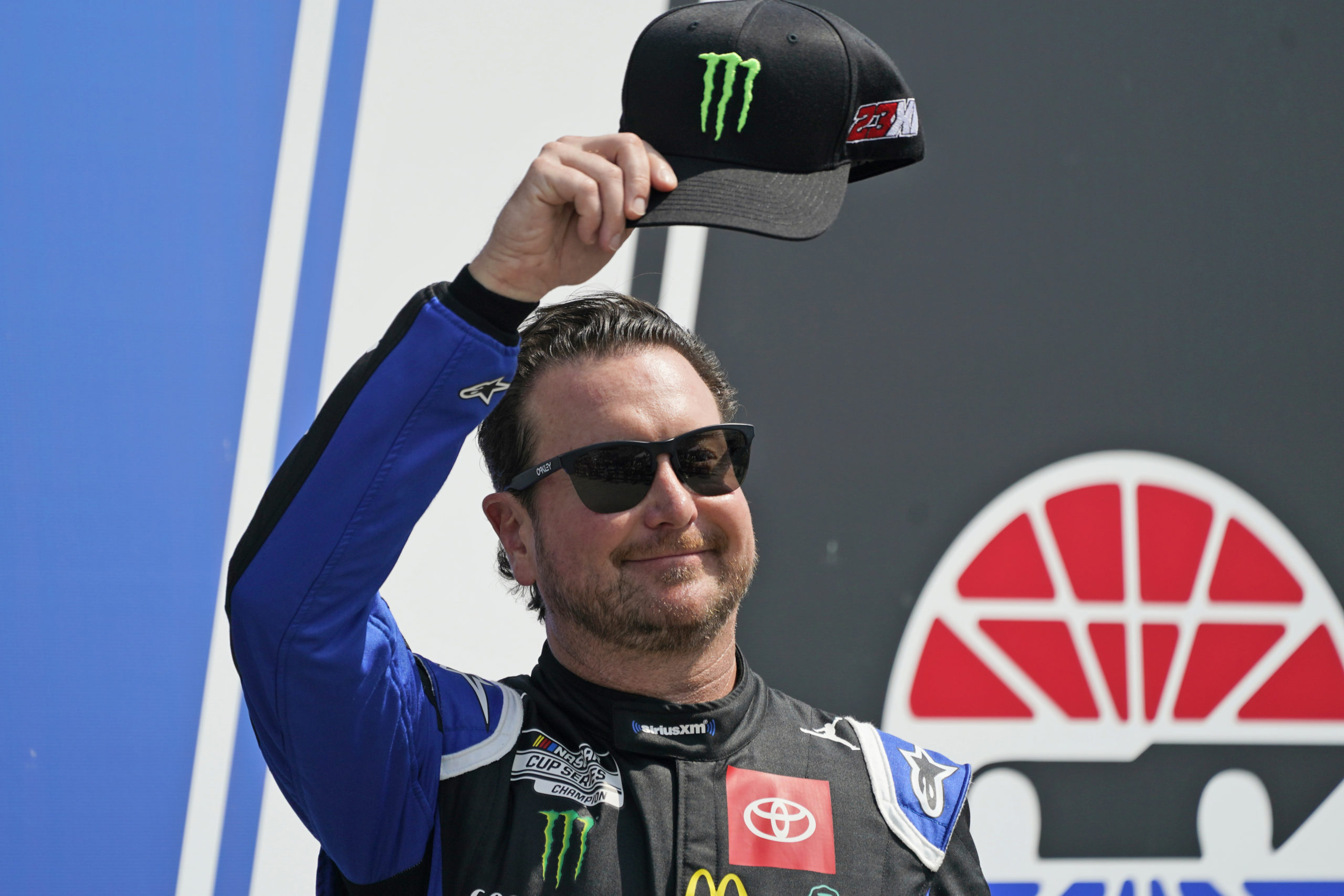 NASCAR Cup Series driver Kurt Busch, seen in a file photo from July, announced Saturday he will miss the rest of this season with a concussion and will not compete full-time in 2023.