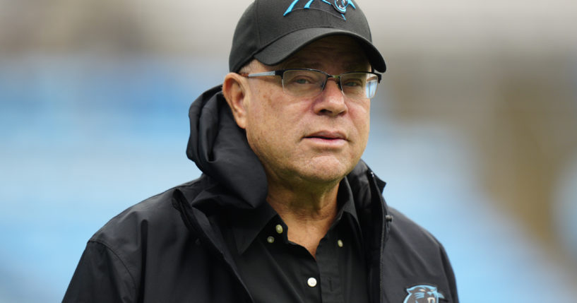 Carolina Panthers owner David Tepper watches warm-ups before an NFL football game between the Carolina Panthers and the Denver Broncos on Nov. 27 in Charlotte, North Carolina. A sheriff in South Carolina has announced his office has started a criminal investigation into whether Tepper or his company misused public money meant for a failed practice facility.