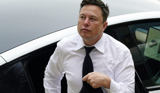 Elon Musk arrives at the justice center in Wilmington, Delaware, on July 13, 2021.