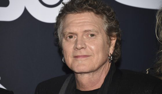 Rick Allen of Def Leppard arrives at the Rock & Roll Hall of Fame induction ceremony at the Barclays Center in New York City on March 29, 2019.