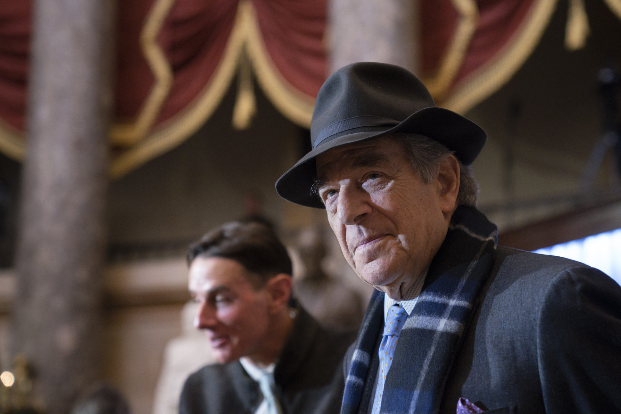 Paul Pelosi attends a portrait unveiling ceremony for his wife, Speaker of the House Nancy Pelosi, at the Capitol in Washington, D.C., on Dec. 14, 2022.