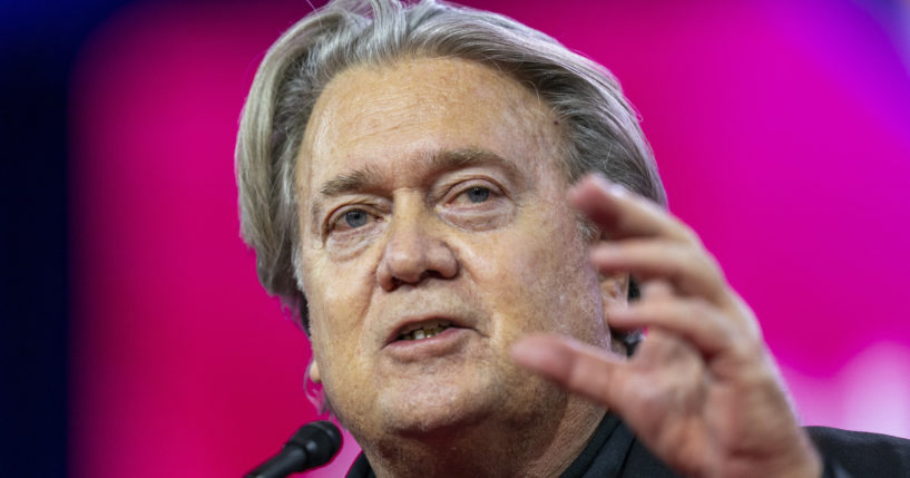 Former President Donald Trump's longtime ally Steve Bannon has appealed his criminal conviction for defying a subpoena from the House committee investigating the Jan. 6 incursion at the U.S. Capitol.