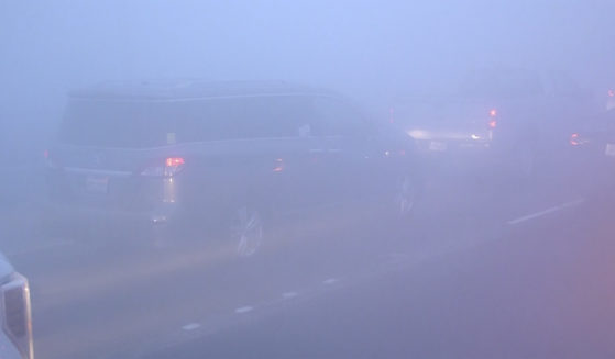 Traffic reached a standstill on I-10 in Louisiana after a "super fog" caused a deadly crash on Tuesday.