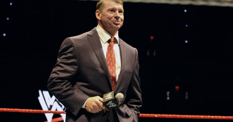 WWE chairman and CEO Vince McMahon, seen in a 2010 photo, resigned Friday, one day after a former WWE employee filed a federal lawsuit accusing McMahon and another former executive of serious sexual misconduct.