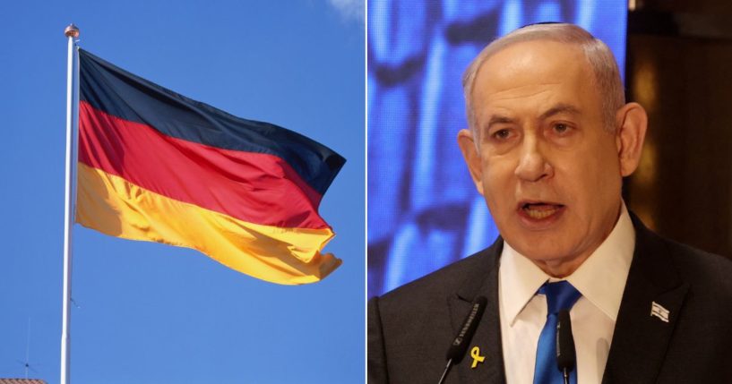 Germany has announced it will arrest Israeli Prime Minister Benjamin Netanyahu, right, on charges of war crimes.