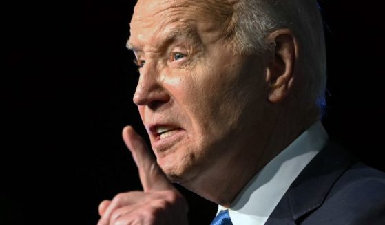 President Joe Biden speaks during the NAACP Detroit Branch's annual "Fight for Freedom Fund Dinner" in Detroit on Sunday.