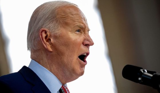 President Joe Biden speaks at a campaign rally at Girard College in Philadelphia, Pennsylvania, on Wednesday.