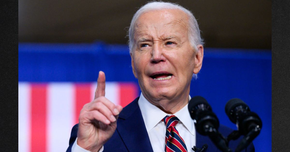 President Joe Biden speaks about the PACT Act, which expands coverage for veterans exposed to toxic substances, in Nashua, New Hampshire Tuesday.