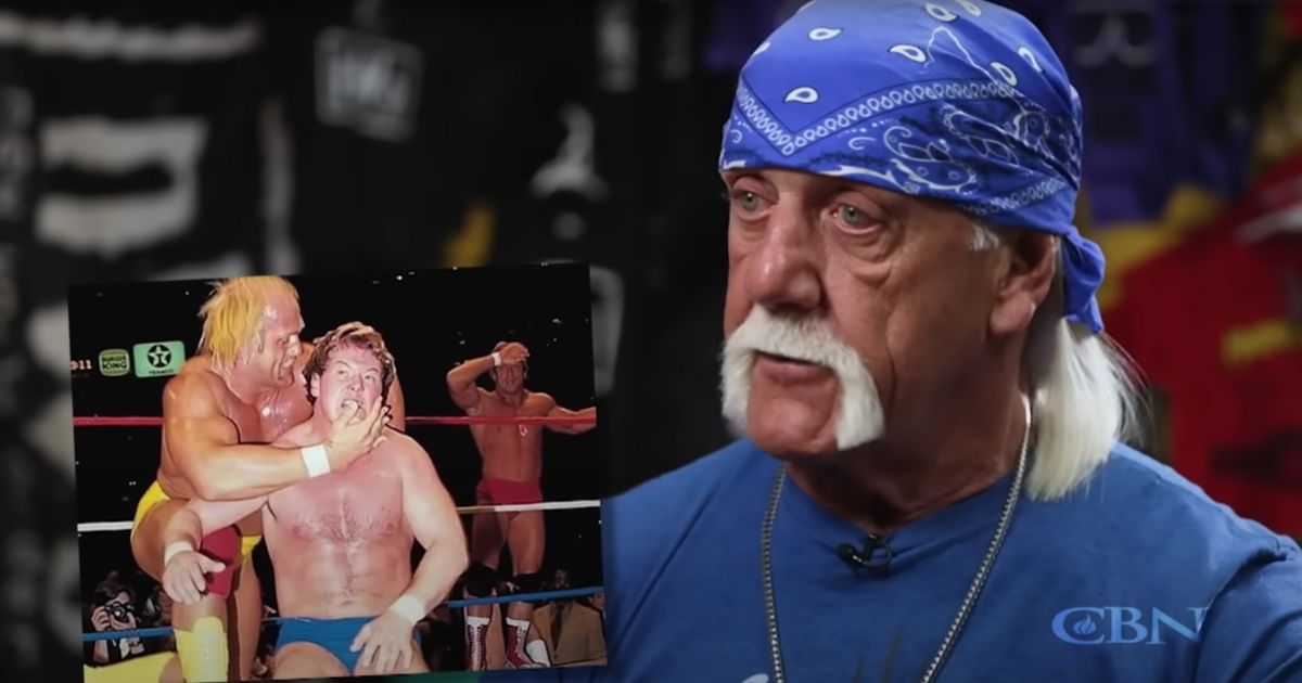 Hulk Hogan talked on "The 700 Club" about a surprising text he received from his former rival "Rowdy" Roddy Piper -- two days after Piper's death.