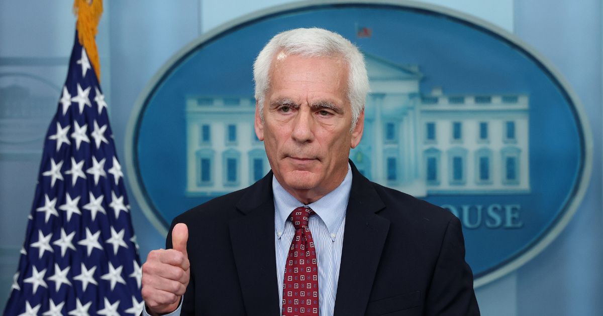 Chair of the Council of Economic Advisers Jared Bernstein speaks during the daily press briefing at the White House on September 13, 2023, in Washington, DC.