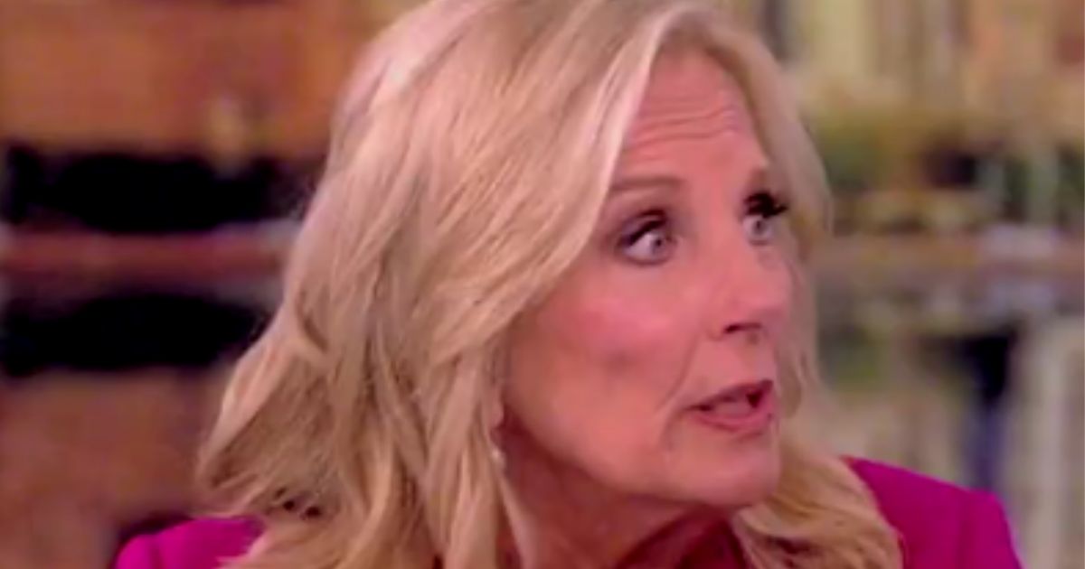 First lady Jill Biden went on a rant about another Trump term while visiting the ladies on "The View" on Wednesday.