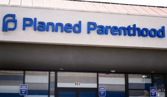 Planned Parenthood signage is displayed outside of an abortion clinic in Inglewood, California, on May 16, 2023.