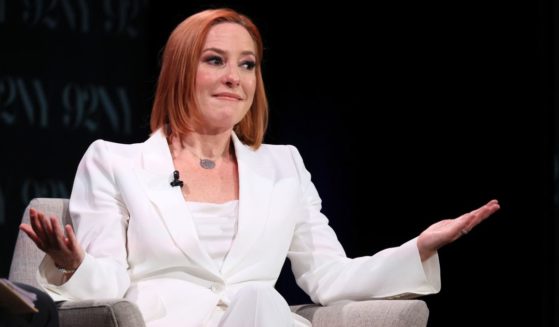 Jen Psaki speaks onstage at 92NY in New York City on Wednesday.