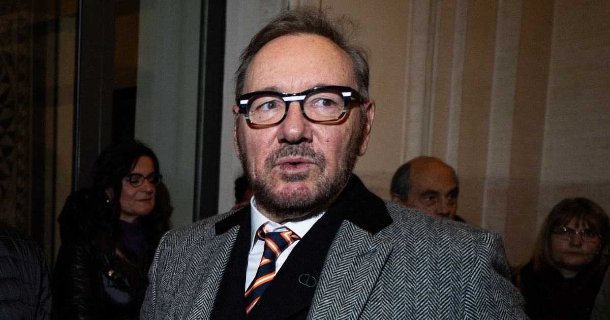 Kevin Spacey attends an event at Palazzo Massimo alle Terme in Rome on Dec. 16.