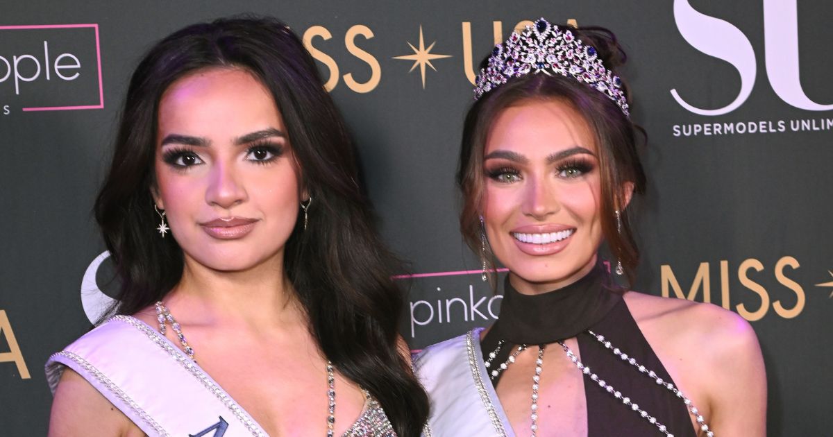 Miss Teen USA 2023 UmaSofia Srivastava and Miss USA 2023 Noelia Voigt