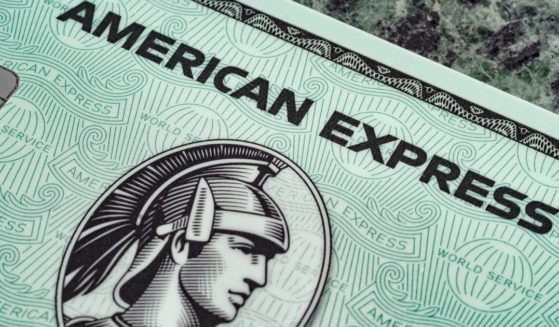 A stock photo shows an American Express card on Jan. 5, 2024.