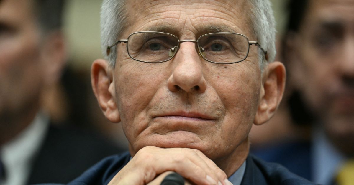 Anthony Fauci, former director of the National Institute of Allergy and Infectious Diseases, testifies during a House Select Subcommittee on the Coronavirus Pandemic hearing on Capitol Hill, in Washington, D.C., on Monday.