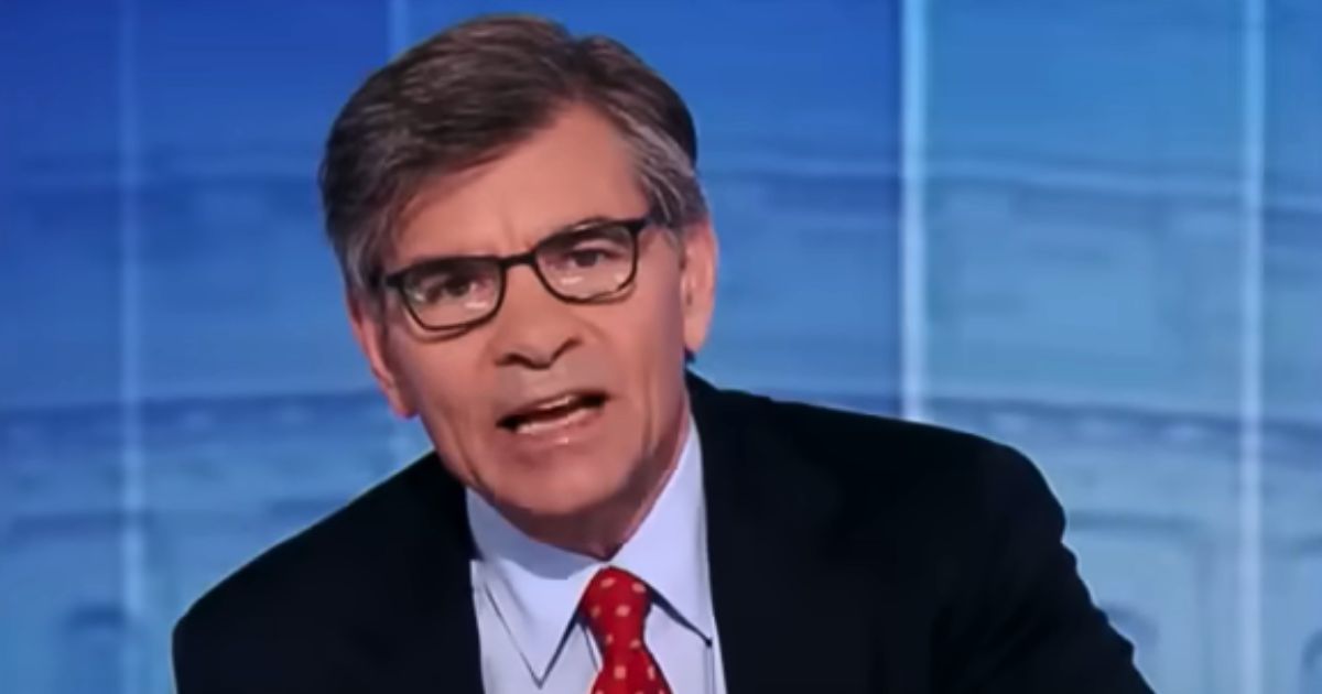 George Stephanopoulos shouts down a guest on ABC's "This Week."