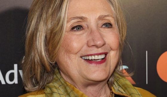 Hillary Clinton attends the Broadway opening night of "The Wiz" at the Marquee Theatre in New York on April 17.