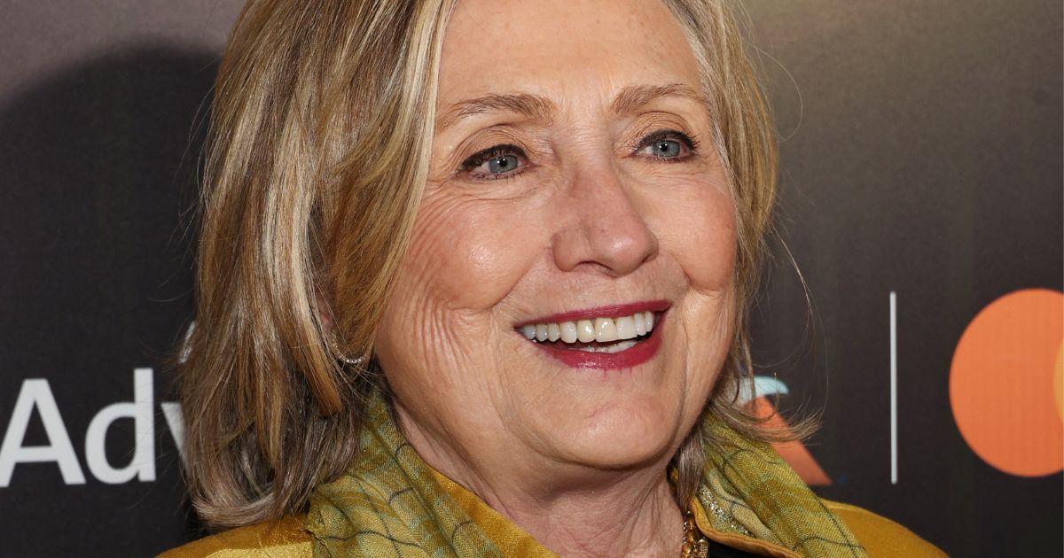 Hillary Clinton attends the Broadway opening night of "The Wiz" at the Marquee Theatre in New York on April 17.