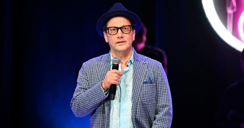 Rob Schneider performing