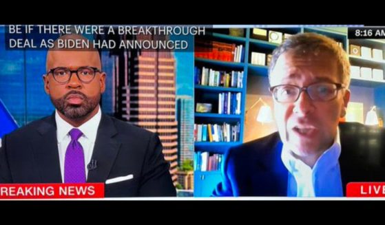 This X screen shot shows foreign policy expert Ian Bremmer speaking with CNN anchor Victor Blackwell on Saturday, June 8, 2024.