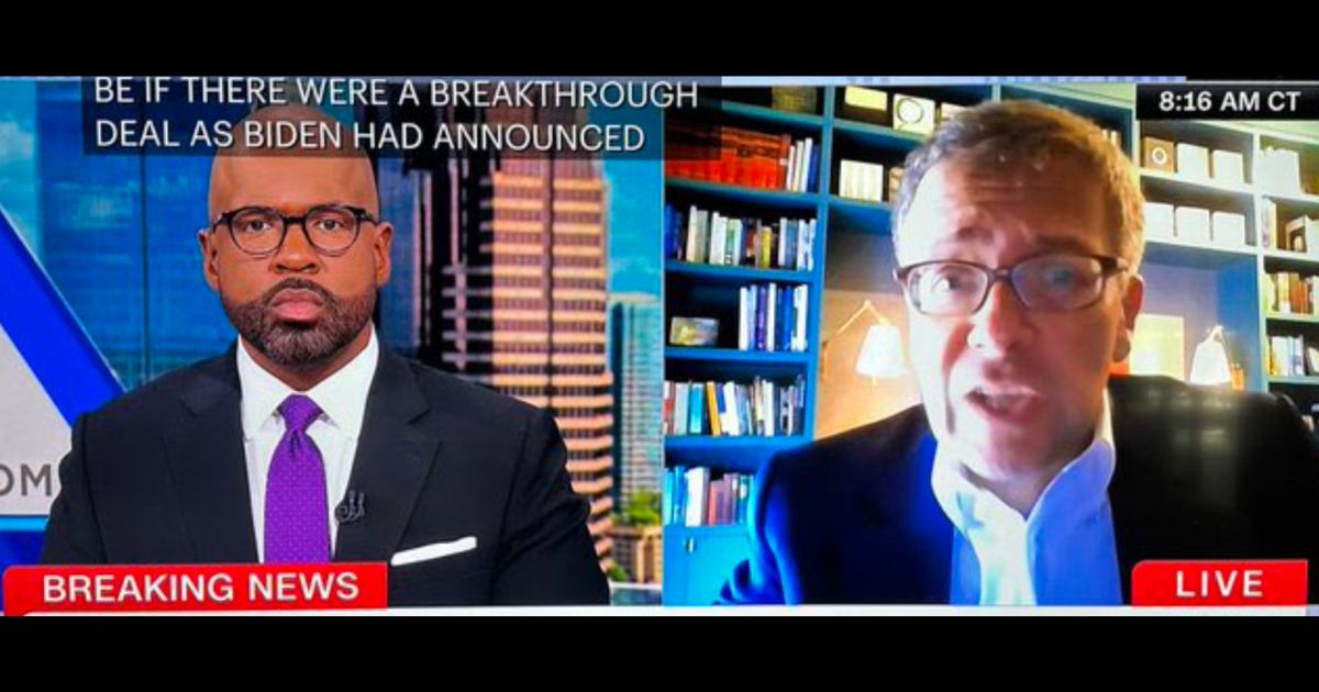 This X screen shot shows foreign policy expert Ian Bremmer speaking with CNN anchor Victor Blackwell on Saturday, June 8, 2024.