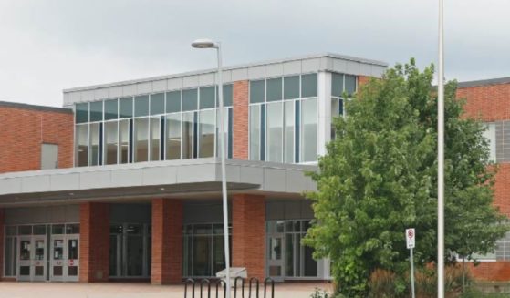Orillia Secondary School is seen in Orillia, Ontario.
